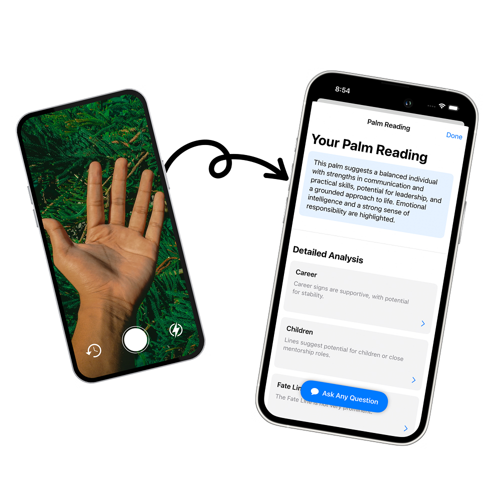 Palm Reading AI App Preview
